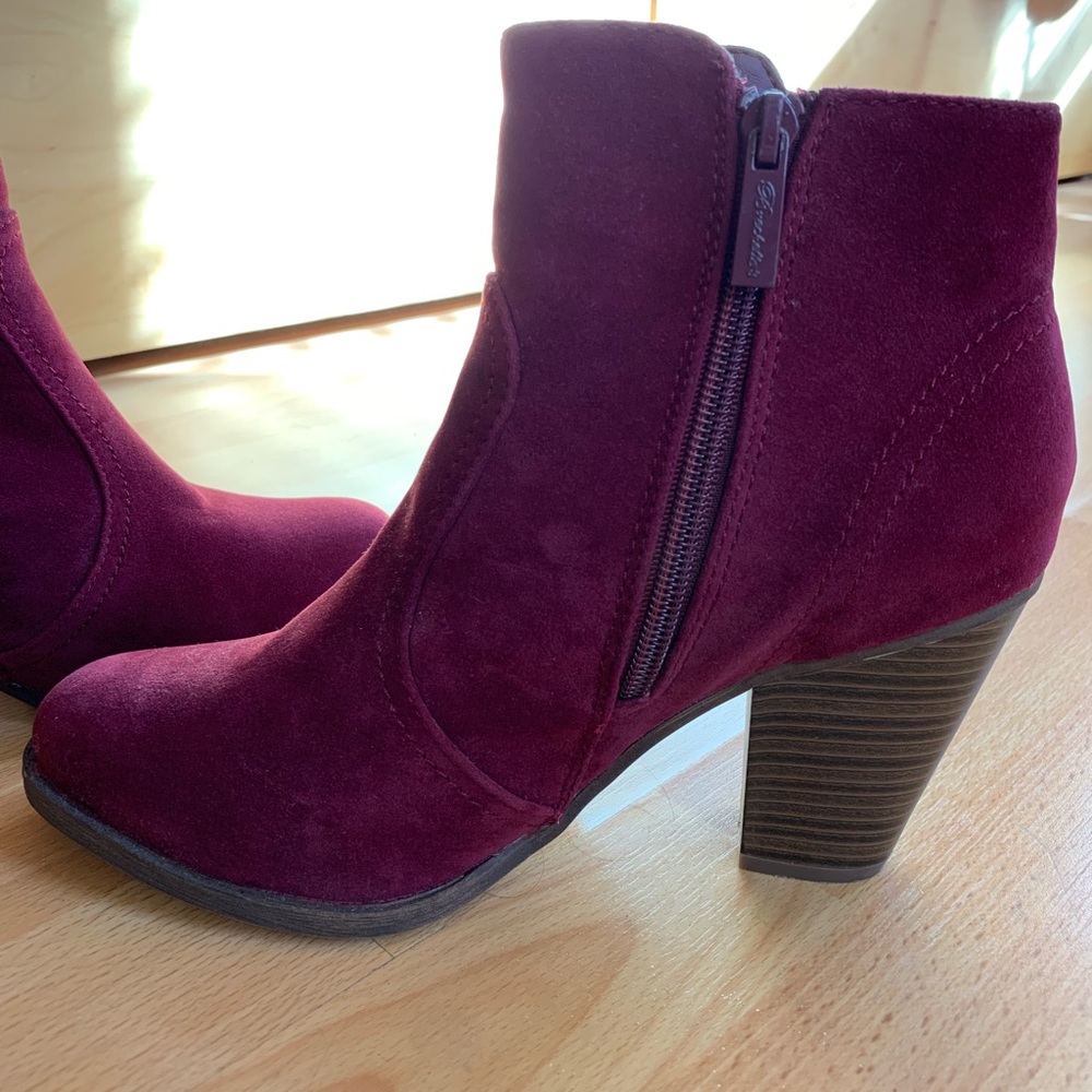 NEW Faux Suede Booties